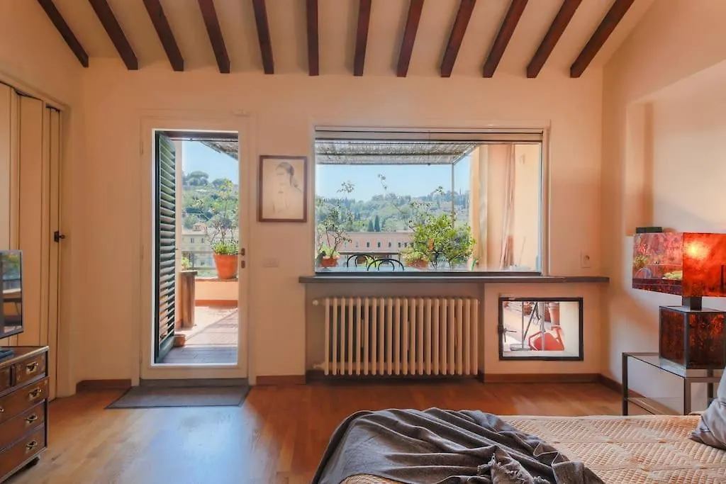 Apartments Florence- Biblioteca Apartment With View