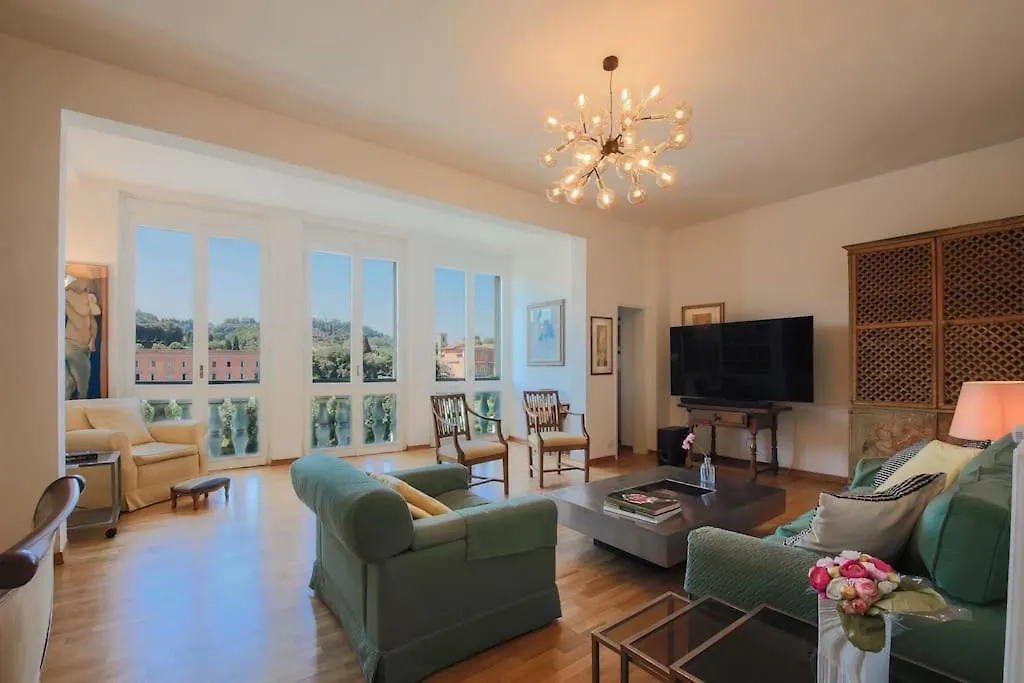 Apartments Florence- Biblioteca Apartment With View  Florence